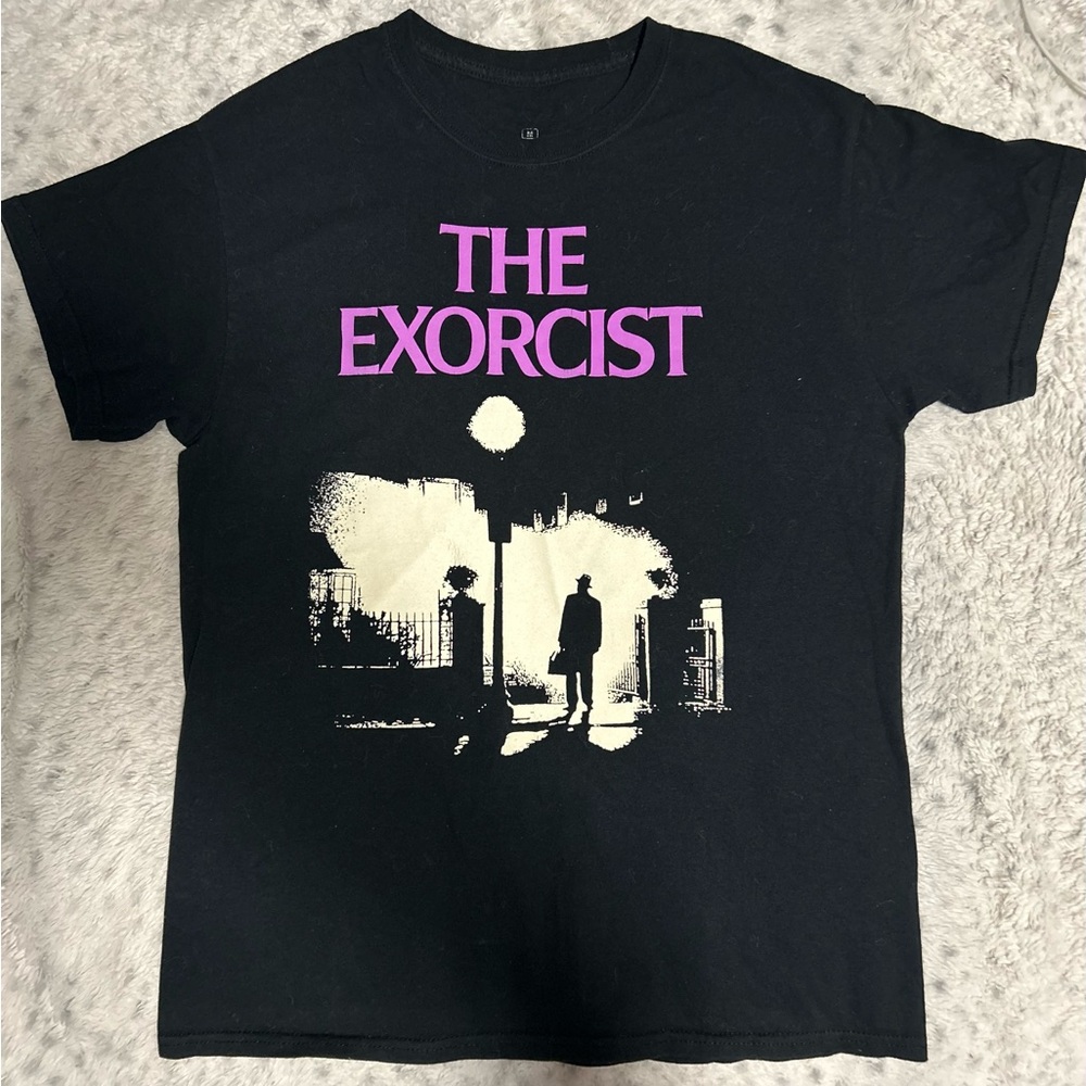 Black 'The Exorcist' Graphic T-Shirt